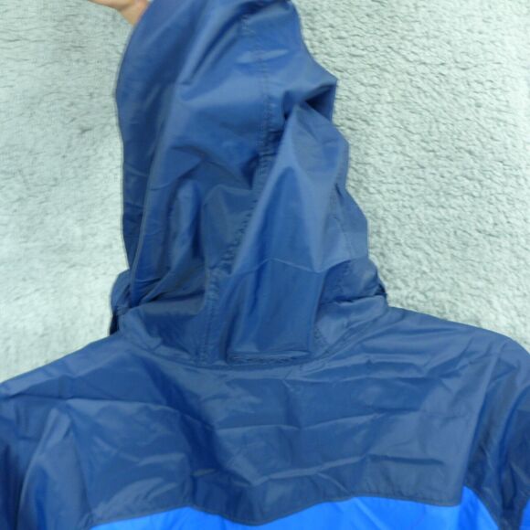 Columbia Glennaker Lake Blue Navy Hooded Rain Jacket RM2015-072 Men's Size XL - Picture 9 of 12